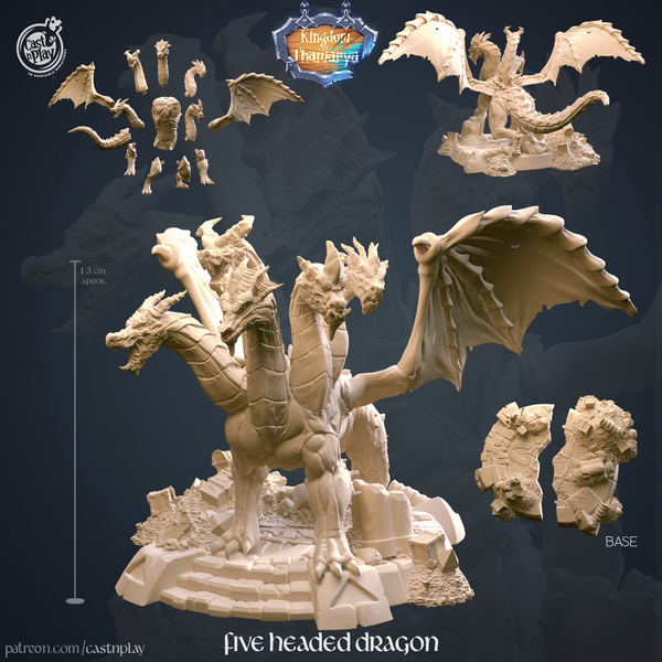 Five Headed Dragon (Tiamat), Cast N Play, Kingdom of Thamarya