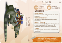 Komon the Komodo Dragon, Cornelia's Companions, Cast N Play