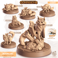 Maincoo the Maincoon Cat, Cornelia's Companions, Cast N Play