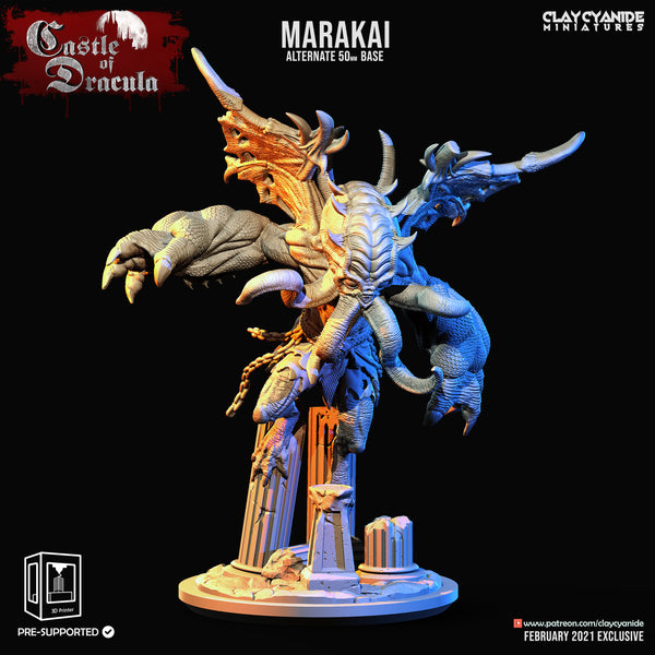 Marakai, Castle of Dracula, Clay Cyanide