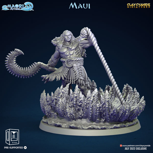 Maui, Maori Mythos, Clay Cyanide