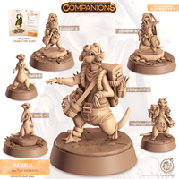 Merk the Meerkat, Cornelia's Companions, Cast N Play