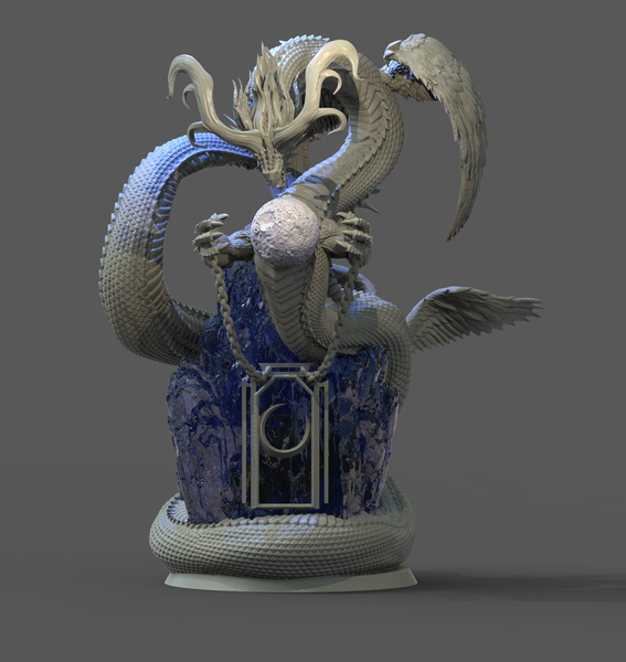 Moon (Dragon), Clay Cyanide, The Tarot