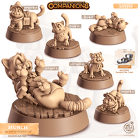 Munch the Munchkin Cat, Cornelia's Companions, Cast N Play