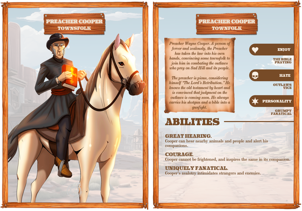 Townsfolk - Preacher Cooper