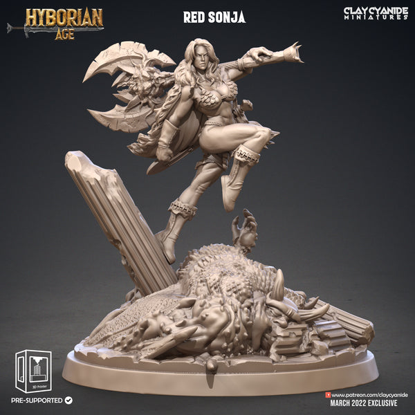 Red Sonja, Hyborean Age, Clay Cyanide
