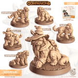 Sheppar the Old English Shepherd, Cornelia's Companions, Cast N Play