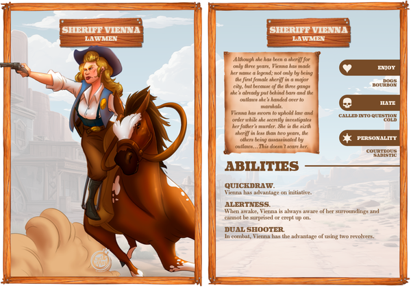 Lawmen of the West - Sheriff Vienna