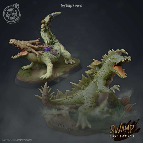 Swamp Croc - Cast N Play Swamp Collection