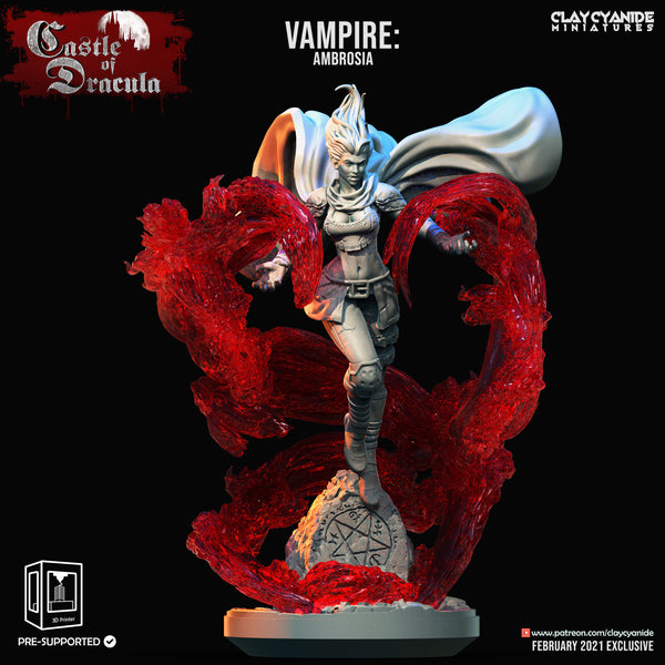 Ambrosia, Castle of Dracula, Clay Cyanide