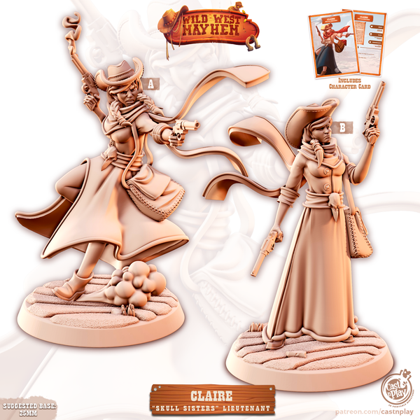 Skull Sisters - Claire