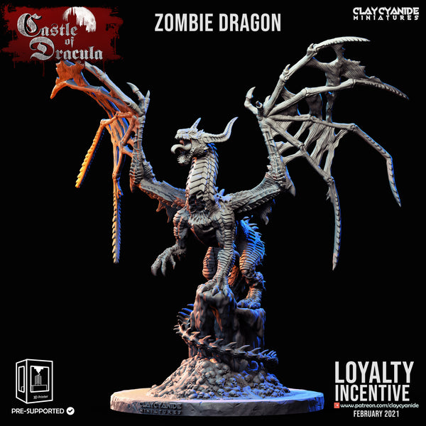 Zombie Dragon, Castle of Dracula, Clay Cyanide