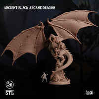 Ancient Black Arcane Dragon