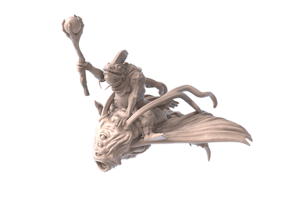 Fishfolk Mounted Mage
