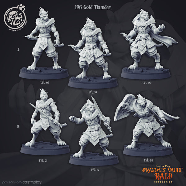 Gold Thunder, Cast N Play, Dragon's Vault Raid