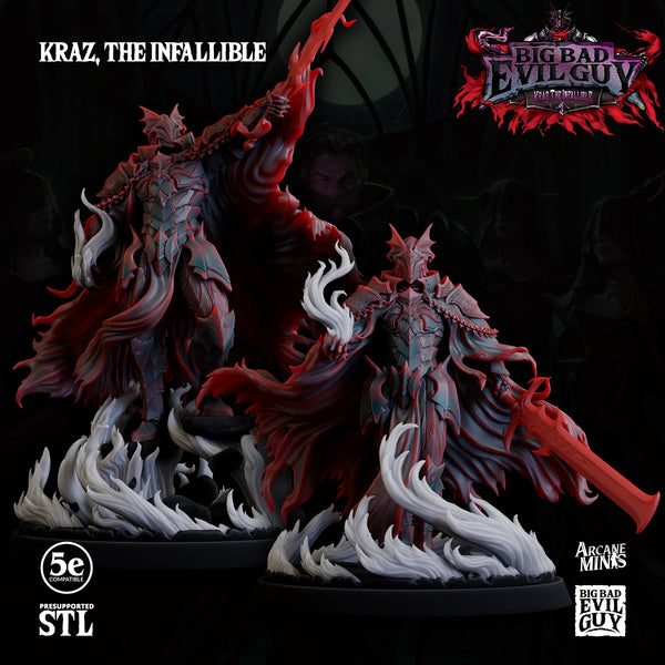 Kraz the Infallible, Sordane Publishing, BBEG