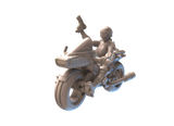 SWAT Female Biker