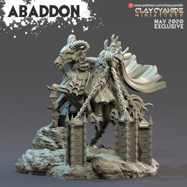 Abaddon, Clay Cyanide, Angels vs Demons