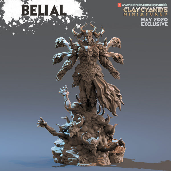 Belial, Clay Cyanide, Angels vs Demons