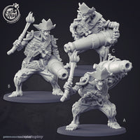 Deadly Cannon Skeleton C