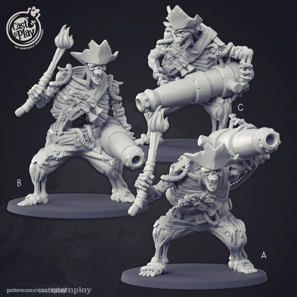 Deadly Cannon Skeleton C