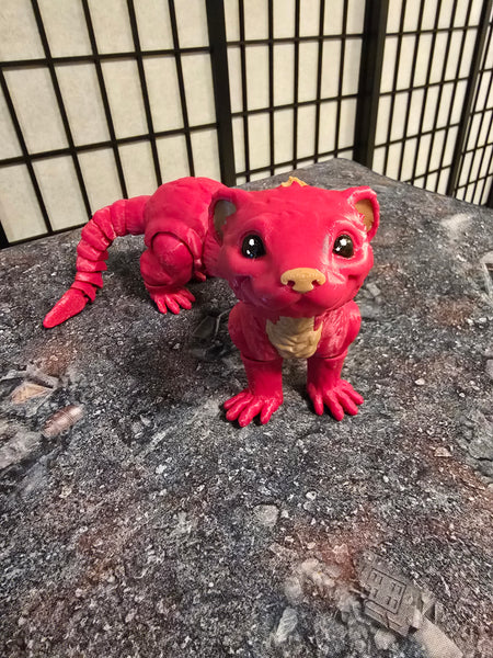 Limited Run: Red Ferret Flexi Articulated Animal