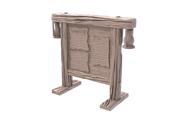 Wanted Board