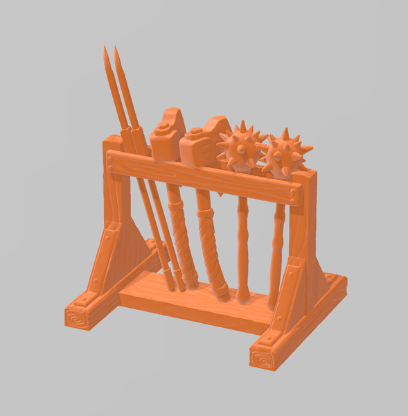Weapons Racks, Cast N Play, D&D, Pathfinder, TTRPG – Daedalus Studios